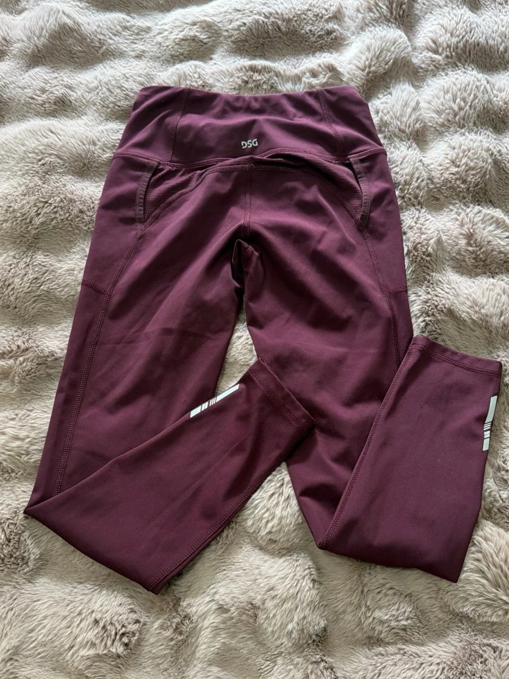 DSG Deep Plum High-Rise Active Leggings